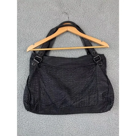 Diesel Elegant Black Quilted Women's Bag - Picture 2 of 10